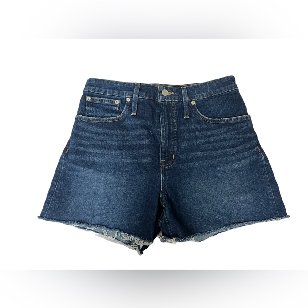 Madewell Curvy High Rise Denim Shorts 30 AJ244